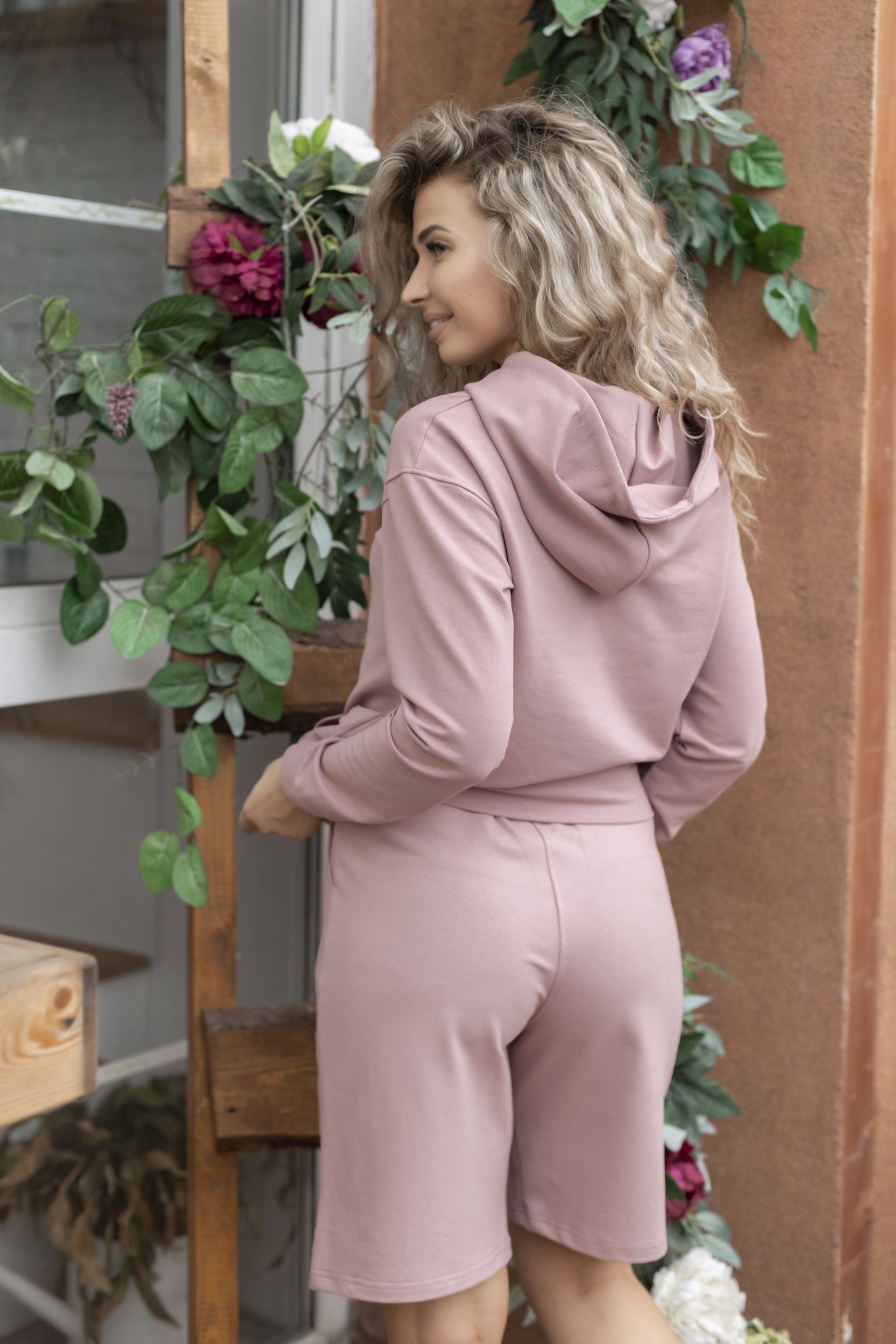 Шорты - бермуды из футера 2х-нитки