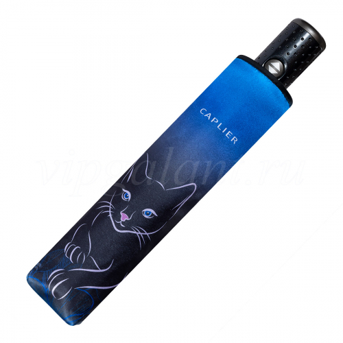 Зонт женский складной Caplier 3898 Love of cats