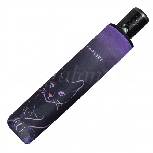 Зонт женский складной Caplier 3898 Love of cats