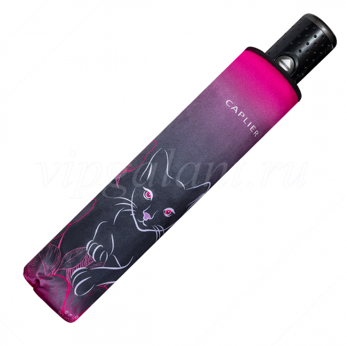 Зонт женский складной Caplier 3898 Love of cats