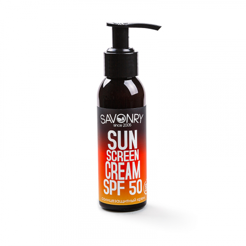 SAVONRY Крем солнцезащитный для лица и тела SPF 50 (100 мл)