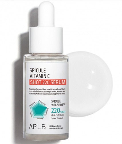 Сыворотка со спикулами и витамином С Spicule Vitamin C Shot 220 Serum (40 мл)