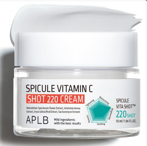 Крем со спикулами и витамином С Spicule Vitamin C Shot 220 Cream (55 мл)