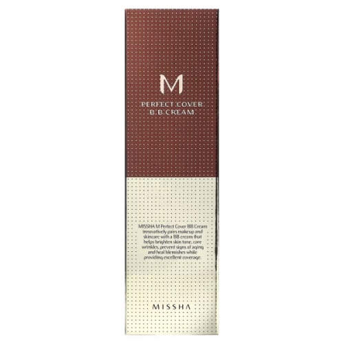 MISSHA / M Perfect Cover, BB-крем, SPF 42 PA+++, оттенок 23 натуральный бежевый, 50 мл.