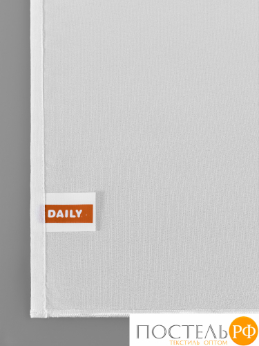 Daily by T МИЯ бел Тюль на шт.ленте 300х275, 1пр, плстр.