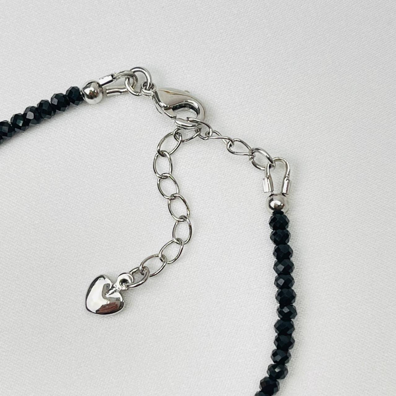 Радуга Самоцветов Браслет из Шпинели и Жемчуга