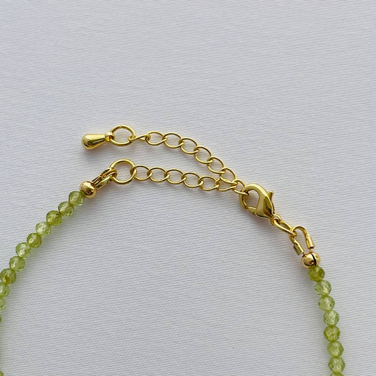 Радуга Самоцветов Браслет из Хризолита с Цитрином