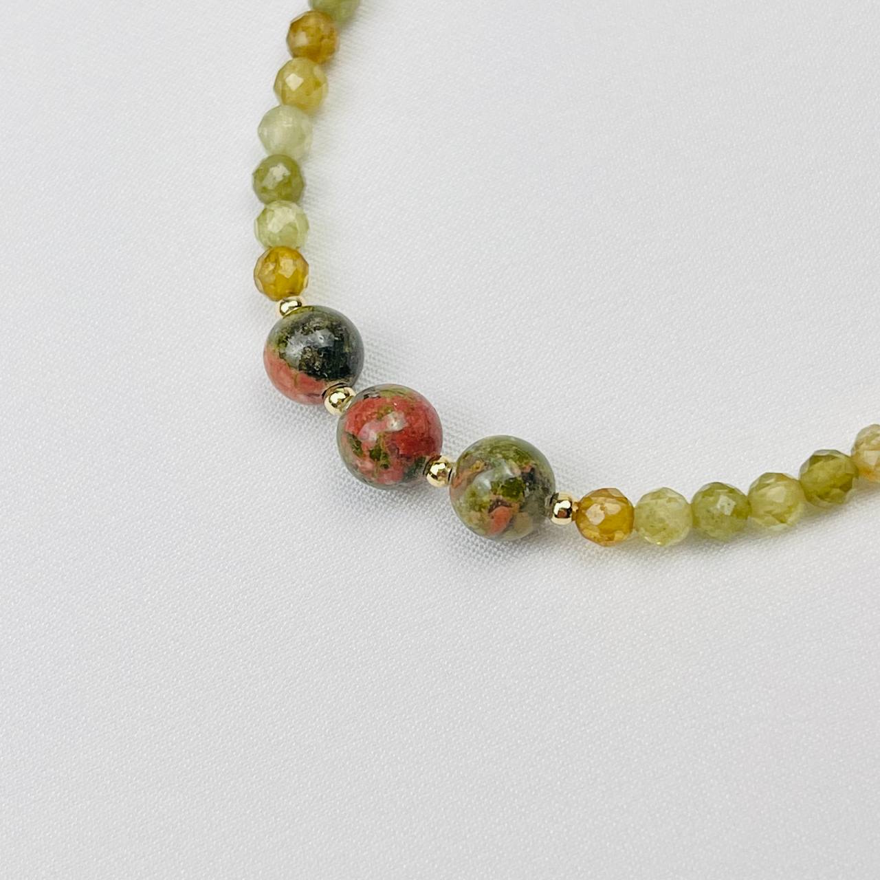 Радуга Самоцветов Браслет из Гроссуляра