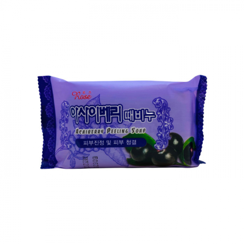 ROSE/ Мыло-пилинг с ягодами асаи Acaiberry Peeling Soap 150 гр.