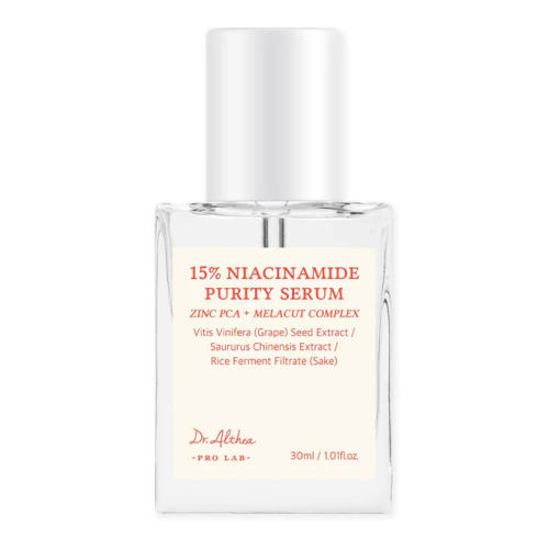 DR.ALTHEA/ Осветляющая сыворотка с ниацинамидом и цинком Dr. Althea Niacinamide Purity Serum 30 мл.