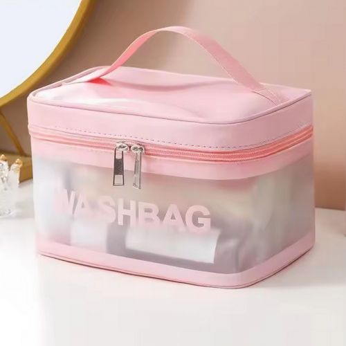 Kristaller Косметичка Washbag suitcase, розовый