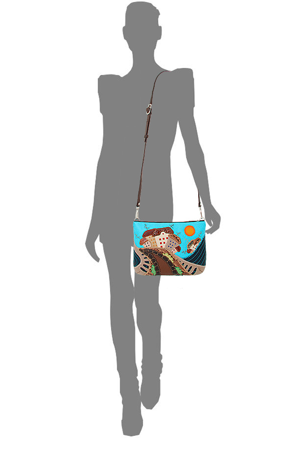 Сумка с аппликацией ДС-261-225