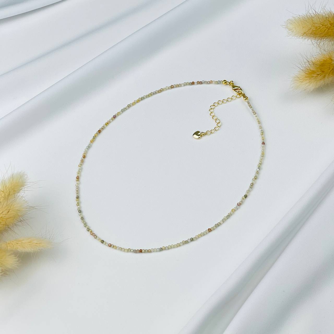 Радуга Самоцветов Чокер из Циркона