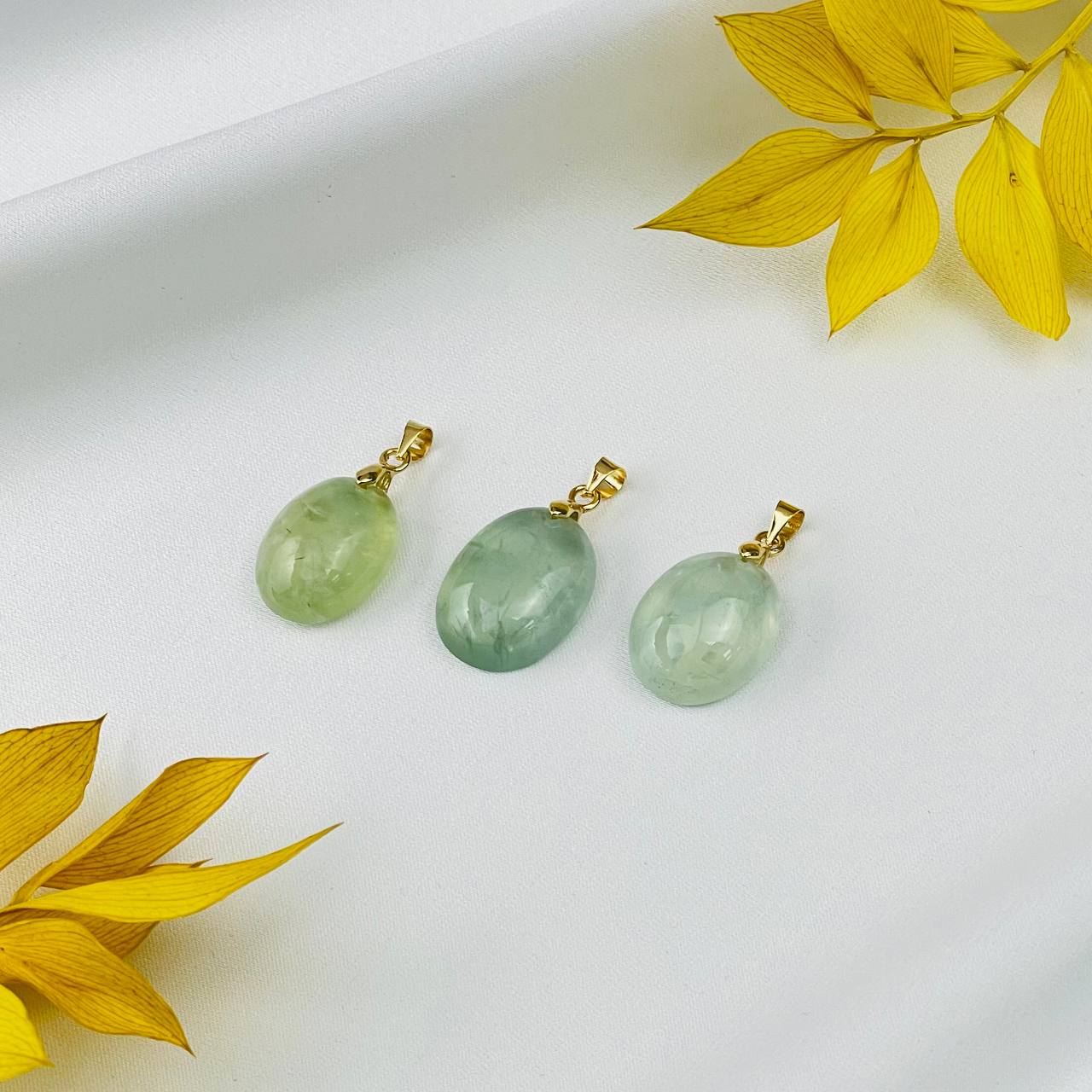 Радуга Самоцветов Кулон из Пренита