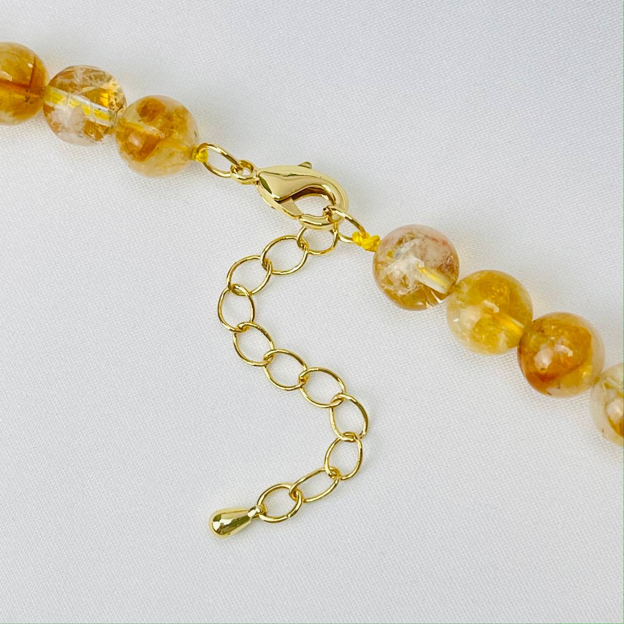 Радуга Самоцветов Колье из Цитрина