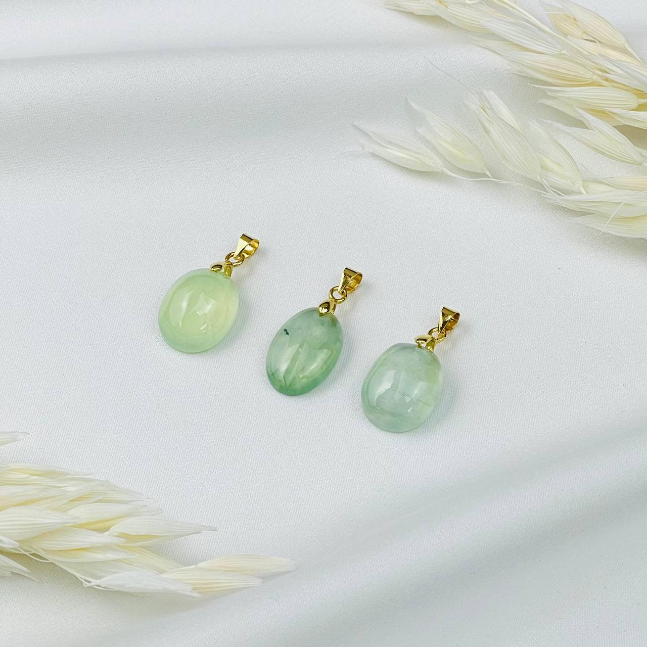 Радуга Самоцветов Кулон из Пренита