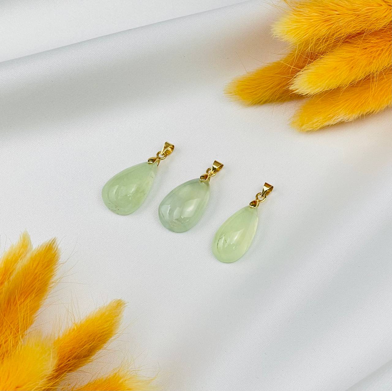 Радуга Самоцветов Кулон из Пренита