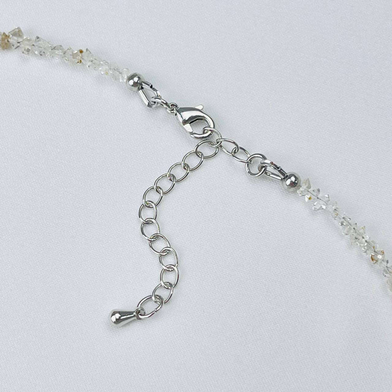 Радуга Самоцветов Колье из Херкимерского Алмаза