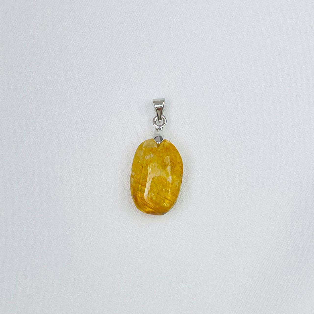 Радуга Самоцветов Кулон из Рутилового кварца (Волосатик)