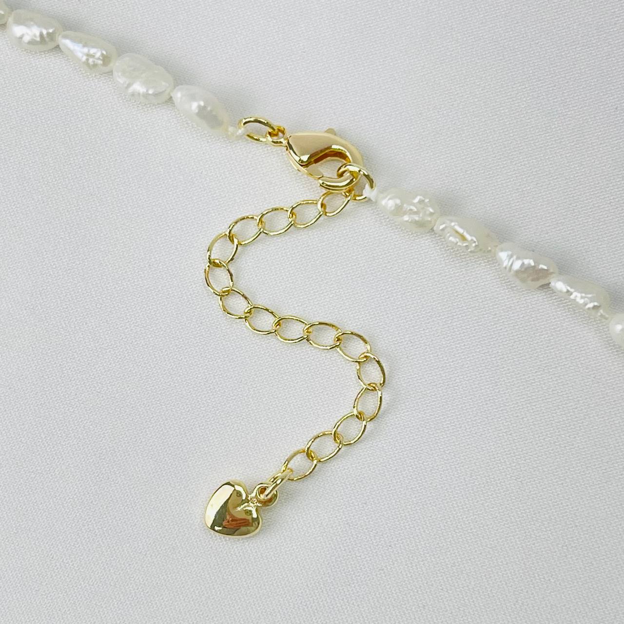 Радуга Самоцветов Колье из Жемчуга