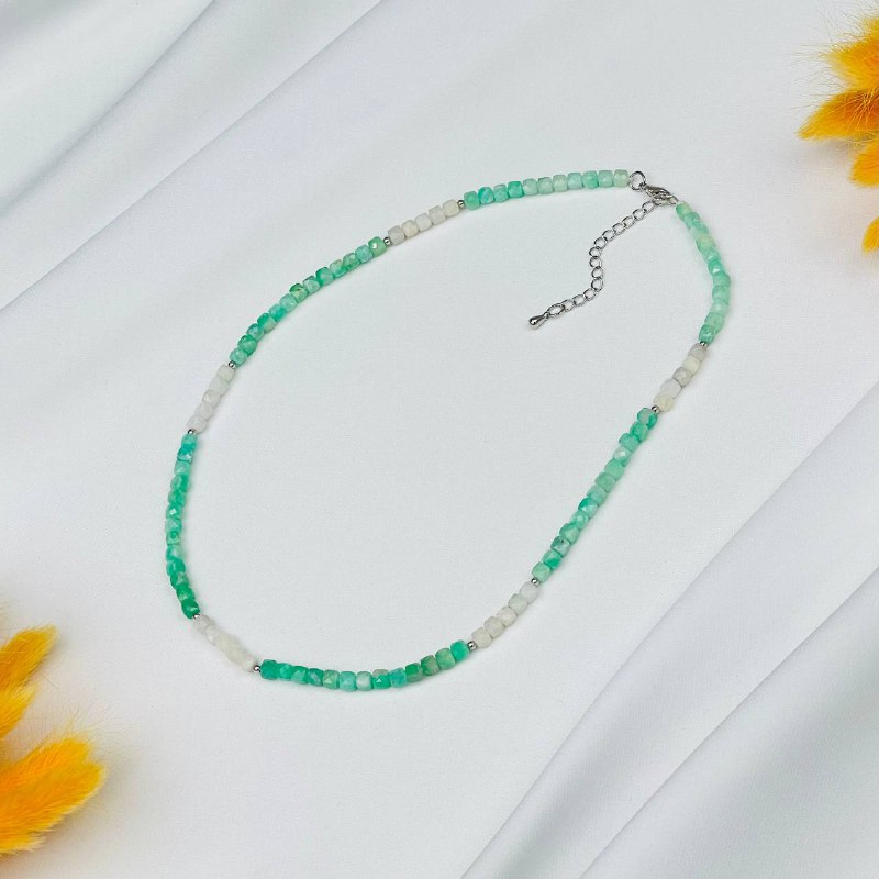 Радуга Самоцветов Чокер из Берилла микс