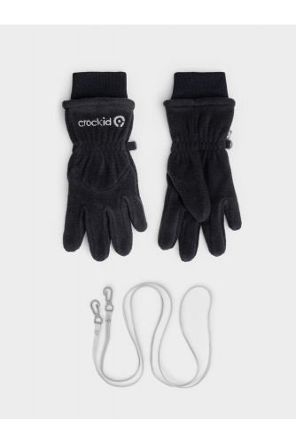 Crockid Перчатки ФЛ 10001/25/55 ГР темный уголь Crockid