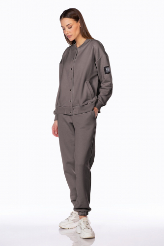 Толстовка EZANNA, 1104487 W1To239F3 Мокрый асфальт