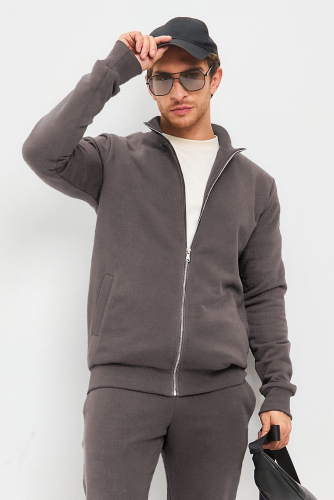 Толстовка EZANNA, 1104237 M1To387F3 Мокрый асфальт