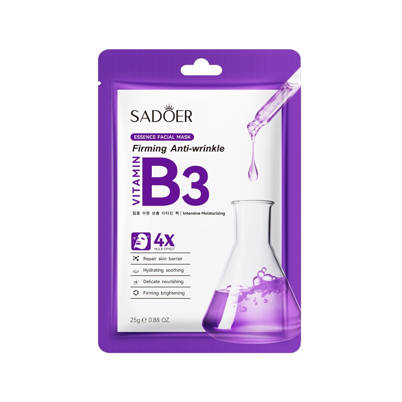 SADOER Антивозрастная маска для лица с витамином B3