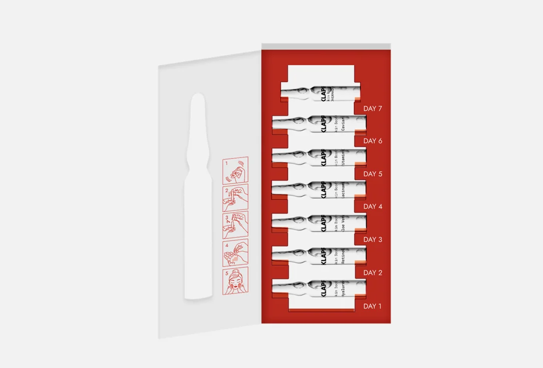 KLAPP 4077 Набор 7 дней сет с ампулами / 7 Days Ampoule Treatment Set