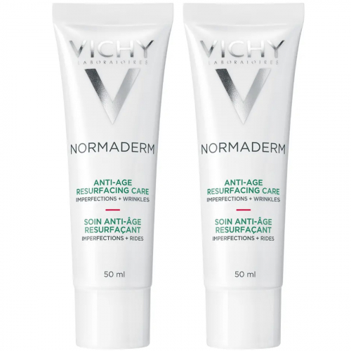 VICHY Крем-гель для проблемной кожи с первыми признаками старения Anti-age, 50 мл х 2 шт