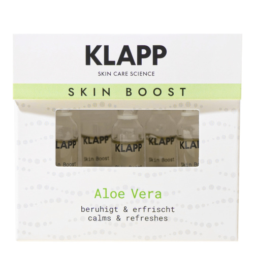KLAPP Концентрат ALOE VERA Skin Boost, 5 ? 2 мл