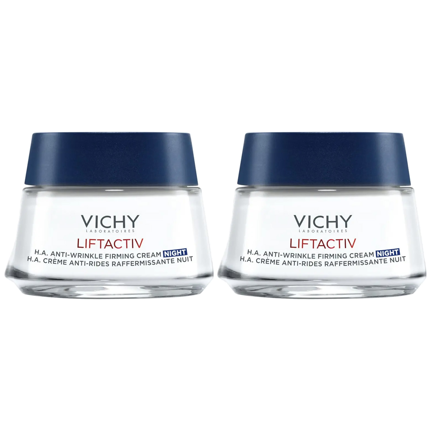 VICHY Ночной крем-уход для лица Liftactiv, 50 мл х 2 шт