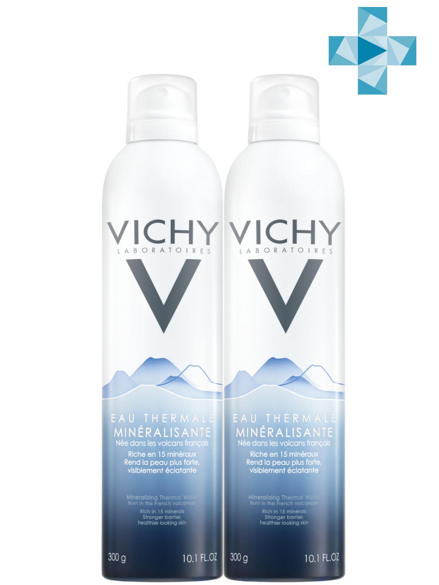 VICHY Вулканическая термальная вода, 300 мл х 2 шт
