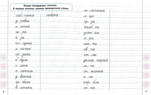 Русский язык. 1 класс. Развиваем навыки грамотного письма. Мини-тренажер