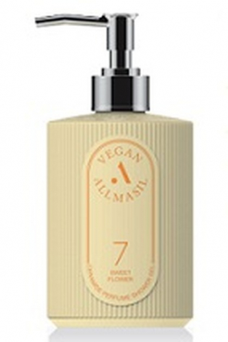 ALLГель для душа с ароматом малины и жасмина ALLMASIL 7 CERAMIDE PERFUME SHOWER GEL_Sweet Flower 300ml
