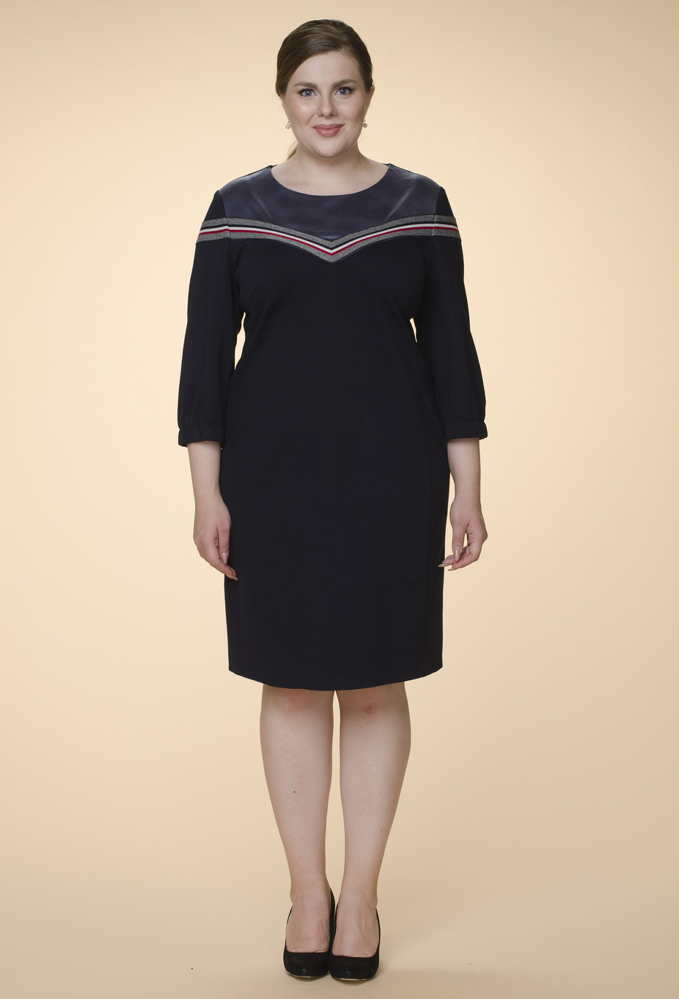 ст. цена1999руб.! Платье Amelia Lux 3217 синий