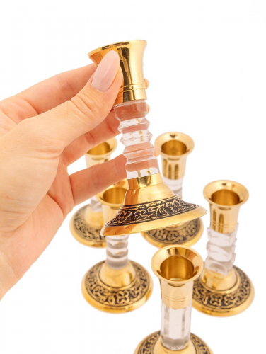 Подсвечник набор из 6-ти (HAJI антик) № П736/3