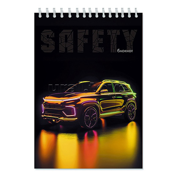 Блокнот 48л. клетка А5 на гребне, обл. лам. карт