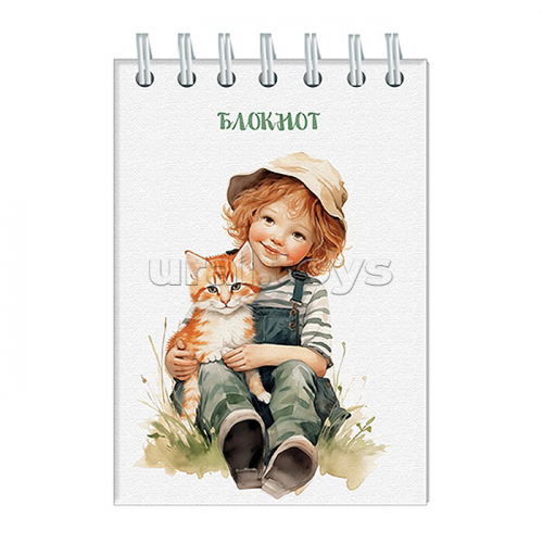 Блокнот 48л. на гребне А7 