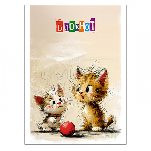 Блокнот 16л. клетка А6 