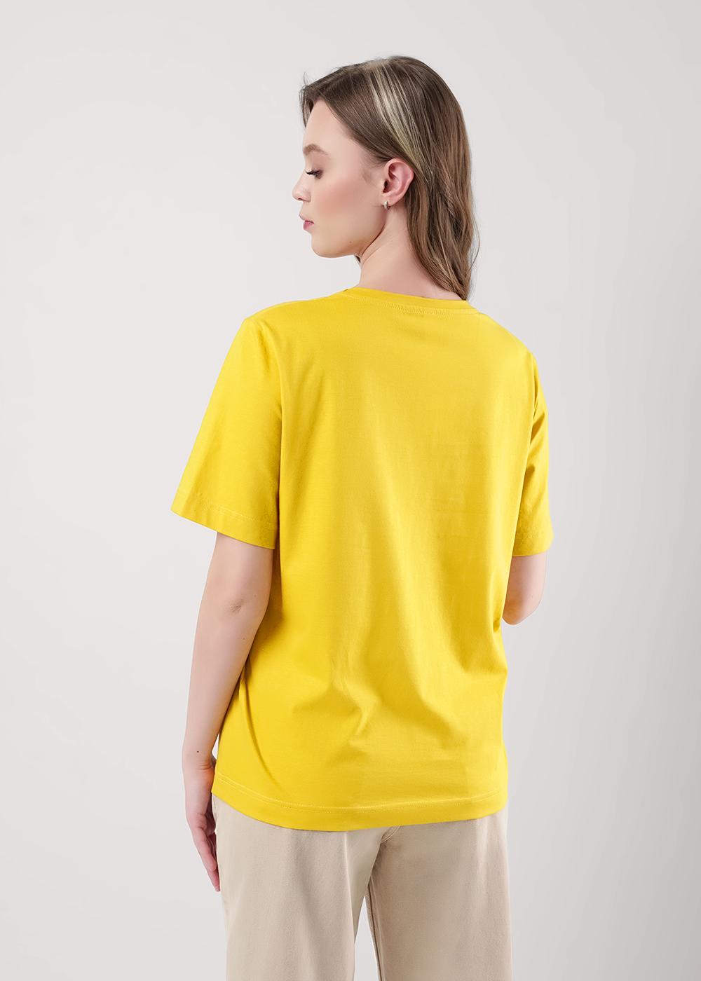 Ст.цена 590р CLE LF25-968 Футболка женская LF25-968 т.жёлтый