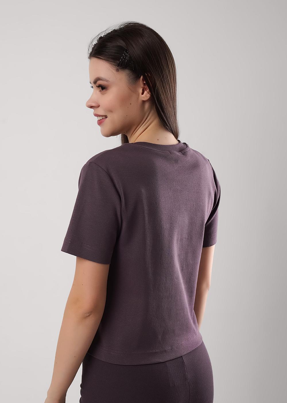 Ст.цена 950р CLE LF25-1159/6 Футболка женская для дома LF25-1159/6 кофейный