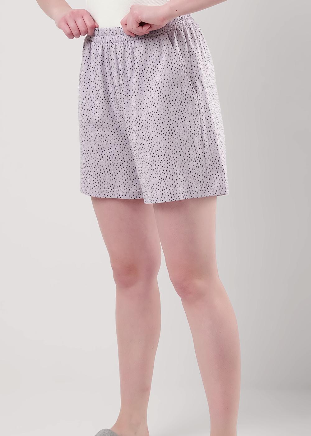 Ст.цена 690р CLE LSH25-968 Шорты женские для дома LSH25-968 св.сиреневый/фиолетовый