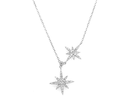 Колье из серебра куб.циркон., MY-F1397