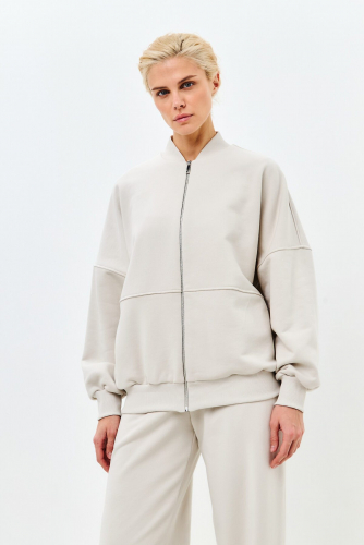 Толстовка EZANNA, 1093822 W1To373F3 Жемчужный