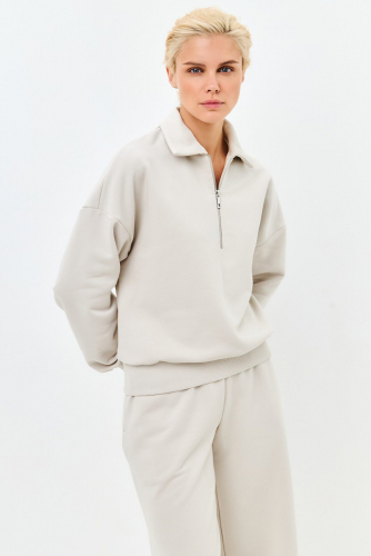Костюм (Брюки+Свитшот) EZANNA, 1093802 W1Ks372F3 Жемчужный