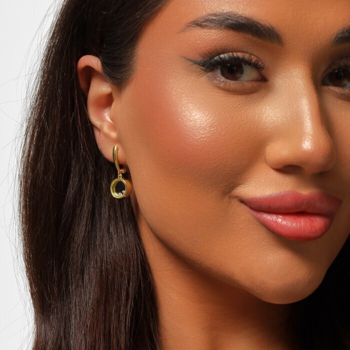 Серьги ювелирная бижутерия Итальянское золото (покрытие желтое 14к, арт.217.238