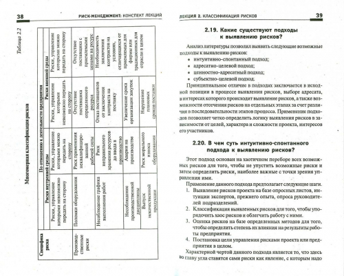 Риск-менеджмент. Конспект лекций