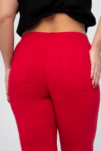 Брюки женские 389L3 красный